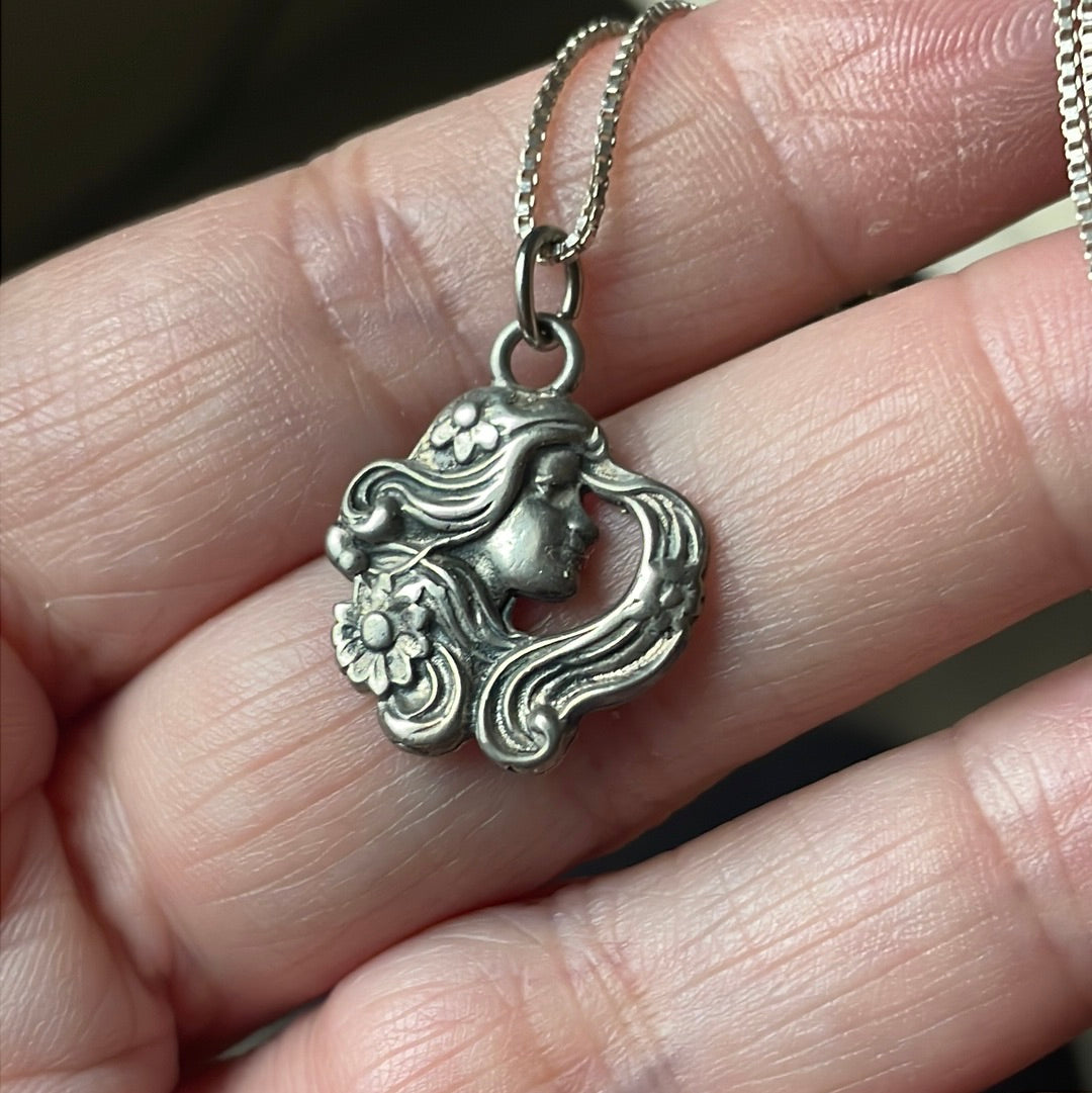 2024 Goddes Silver pendant