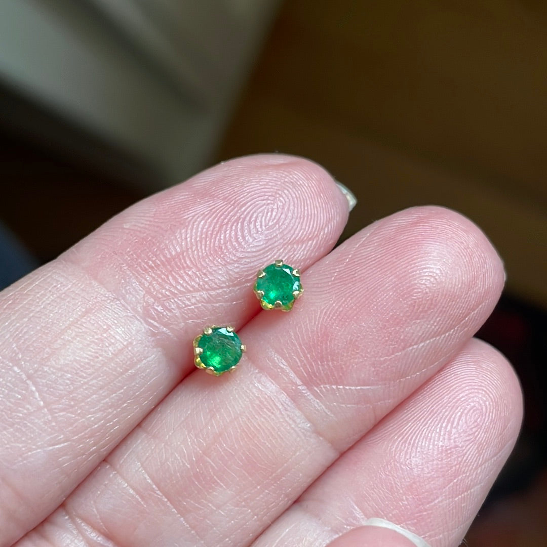 Emerald sale jewelry earrings