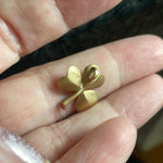 Clover Pendant - 14k Gold - Vintage