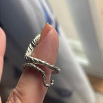 Snake Ring - Sterling Silver - Vintage