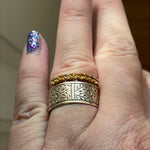 Citrine Band - 14k Gold - Vintage