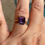 Alexandrite Ring - 10k Gold - Vintage