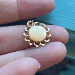 Aquarius Pendant - 10k Gold - Vintage