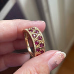 Ruby Band - 14k Gold - Vintage