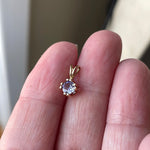 Tanzanite Pendant - 14k Gold - Vintage