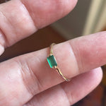 Emerald Ring - 14k Gold - Vintage