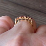 Ruby Band - 14k Gold - Vintage