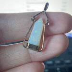 Opal Point Pendant - Sterling Silver - Vintage