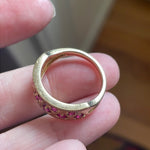 Ruby Band - 14k Gold - Vintage