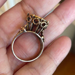 Libra Ring - Zodiac - 14k Gold - Vintage