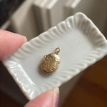 Dainty Oval Locket - Gold Filled - Vintage