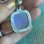 Moonstone Pendant - Sterling Silver - Modern