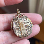 Ornate Locket - Gold Filled - Antique - As Found