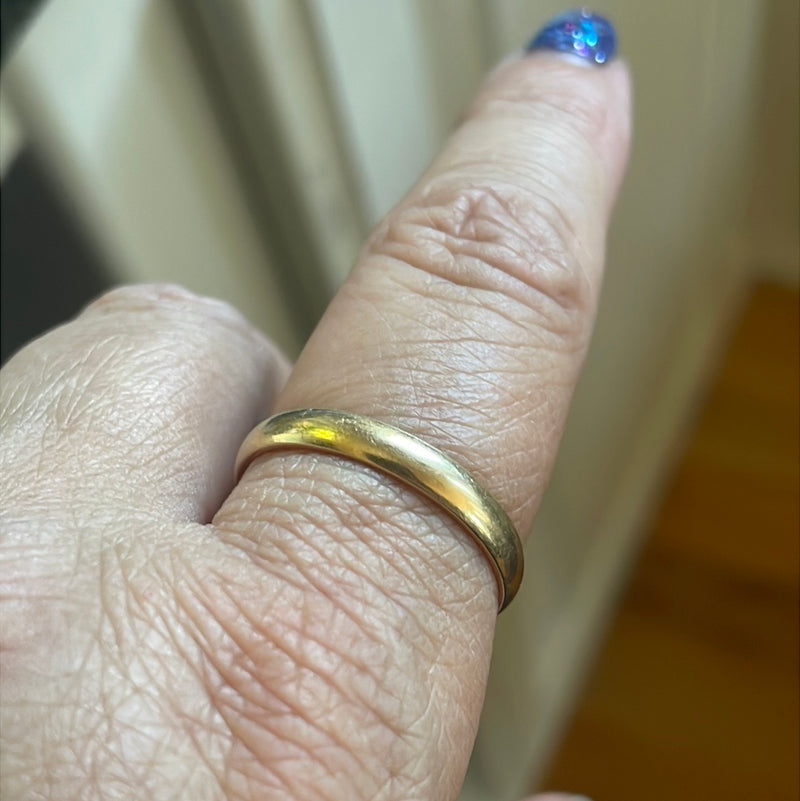 Gold Band - 14k Gold - Vintage