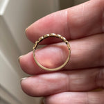 Diamond Band - 14k Gold - Vintage