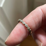 Diamond Band - 14k Gold - Vintage