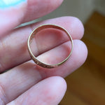 Filigree Band - 10k Gold - Vintage