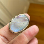 Moonstone Ring - Sterling Silver - Modern