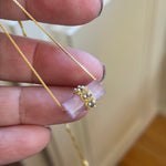 Kunzite Pendant Necklace - Vermeil - Gold over Sterling - Modern