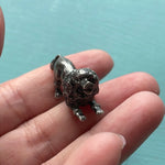 Dog Figurine - Sterling Silver - Vintage