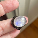 Moonstone Ring - Sterling Silver - Vintage