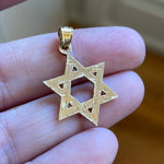 Star of David Pendant - 14k Gold - Vintage