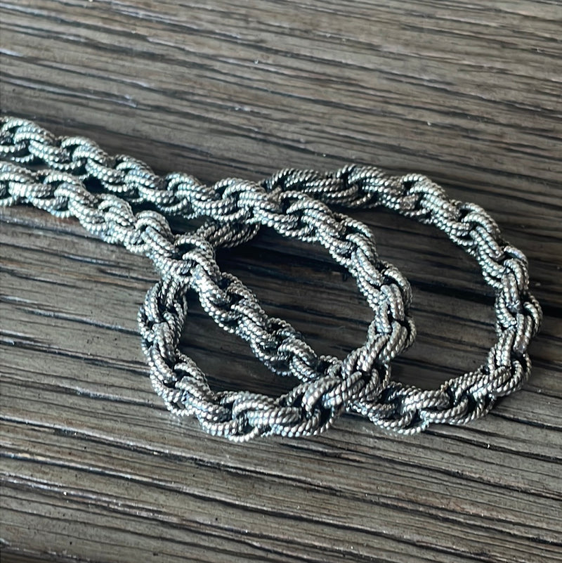 Ornate Chain - Sterling Silver - Vintage