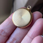 Engraved Locket - Gold Filled - Vintage