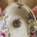 Ruby Pendant - Vintage