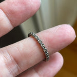 Floral Band - Sterling Silver - Vintage