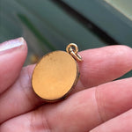 Flower Locket - Gold Filled - Vintage