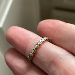 Diamond Band - 14k Gold - Vintage