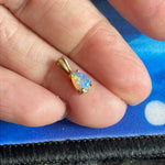 Opal Pendant - 14k Gold - Vintage