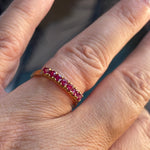 Ruby Band - 14k Gold - Vintage