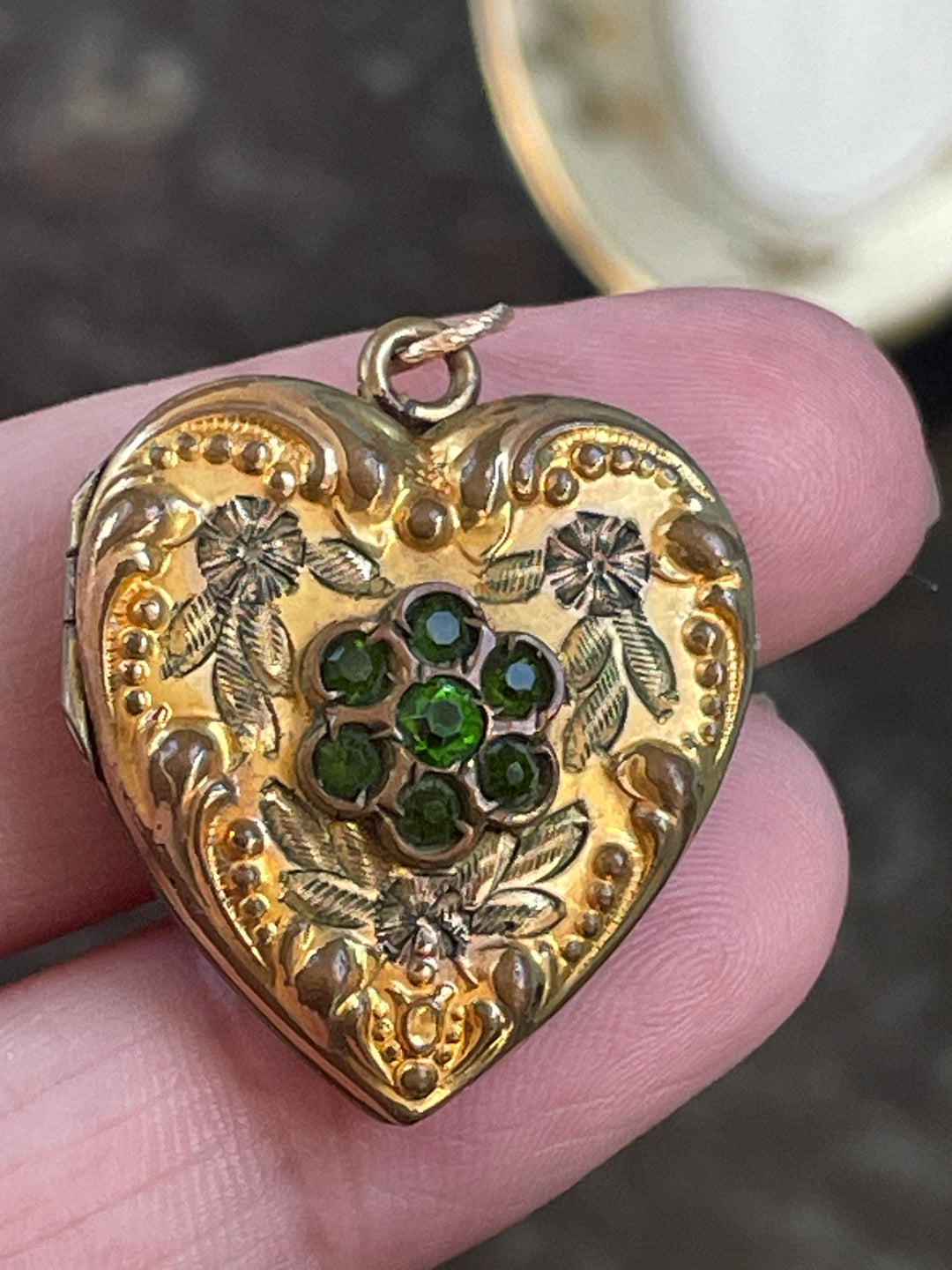vintage LOCKET pendant 750刻印　K18 vintage LOCKET pendant 750刻印 K18 vintage LOCKET pendant