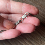 Braided Chain - Sterling Silver - Vintage