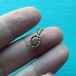 Aquamarine Pendant - 10k Gold - Vintage