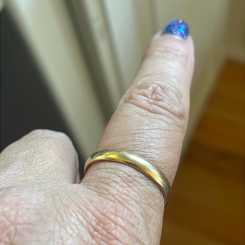 Gold Band - 14k Gold - Vintage