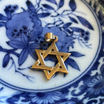 Star of David Pendant - 14k Gold - Vintage