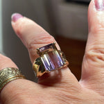 Ametrine Ring - 10k Gold - Vintage