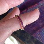 Ruby Band - 14k Gold - Vintage