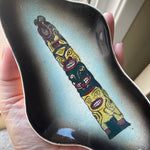 Totem Dish - Ceramic - Vintage