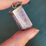 Lepidolite Pendant - Sterling Silver