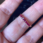 Ruby Band - 14k Gold - Vintage