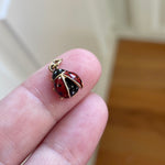 Ladybug Pendant - 14k Gold - Vintage