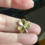 Clover Pendant - 14k Gold - Vintage