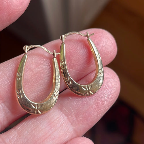 Buy Braided Gold Hoop Earrings, Yellow Gold Hoop, 14K Gold Hoops, Hoop  Earrings, Yellow Gold Jewelry, Gifts for Her 2X7DP9X2 Online in India - Etsy