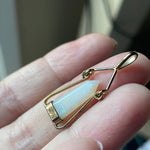 Opal Point Pendant - Sterling Silver - Vintage