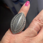 Engraved Ring - Sterling Silver - Vintage