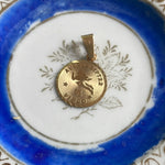 Virgo Pendant - Zodiac Pendant - 14k Gold - Vintage